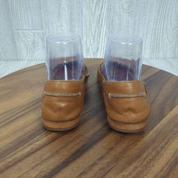 Frye Brown Leather Ballet Flats Womens Size 7.5 - Picture 6 of 12